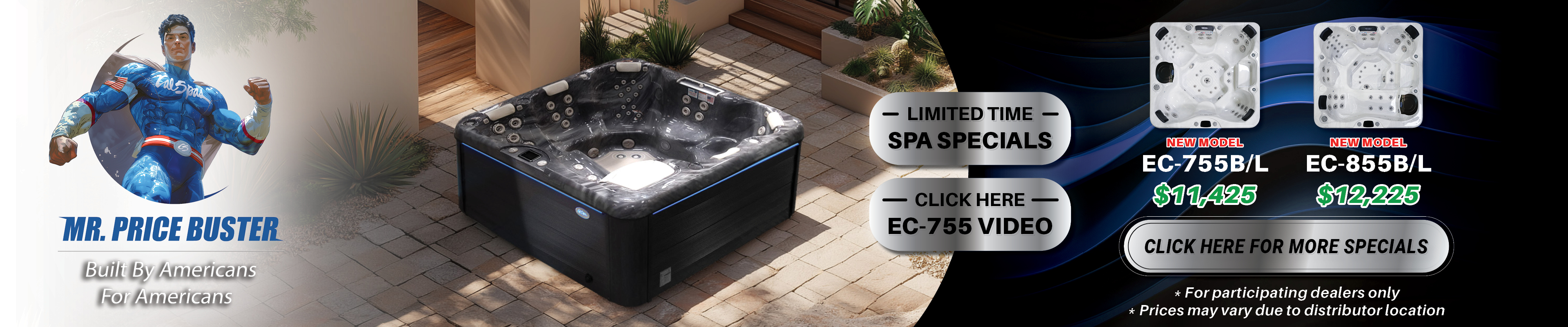 Calspas hot tub being used in a family setting - Centennial